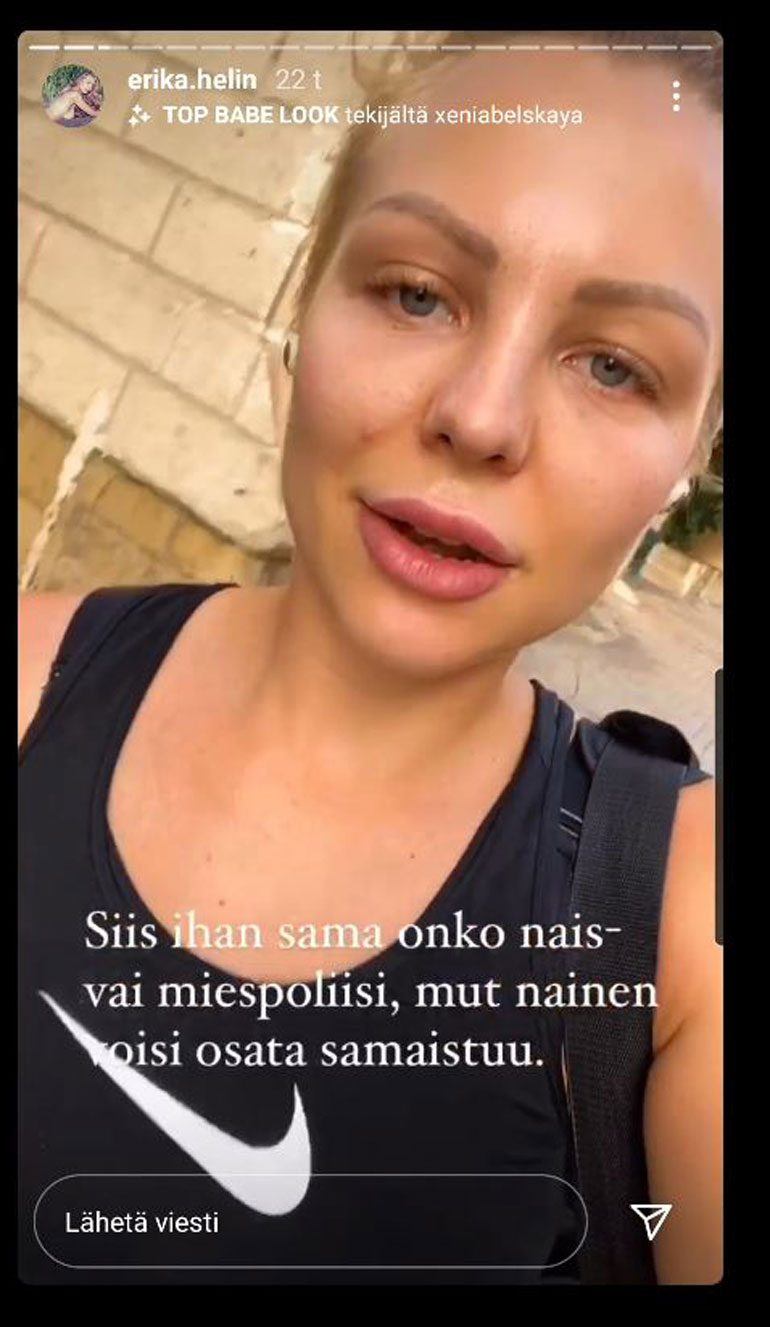 Erika helin kuvakaappaus