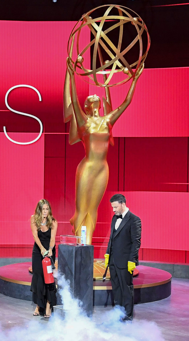 Jennifer Aniston ja Jimmy Kimmel