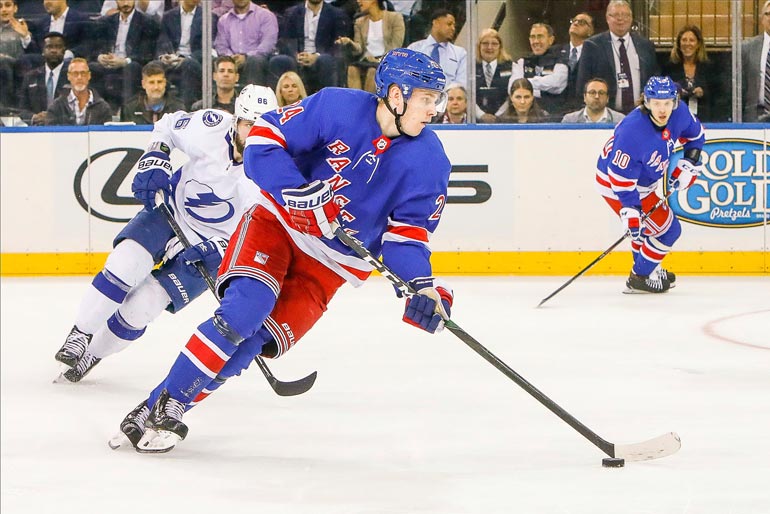 Ensimmäinen NHL-kausi ei sujunut aivan odotusten mukaan, mutta New York Rangers on tulevallakin kaudella Kaapon joukkue.