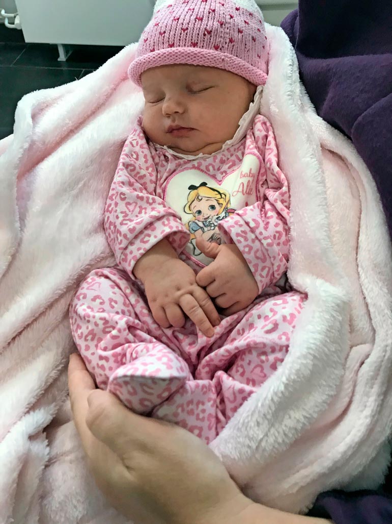 Isabell Linda Evita sai nimensä osittain Johannan edesmenneen Julia-sisaren muistoksi. – Evita on nimi, jonka Julia olisi antanut omalle tyttärelleen.