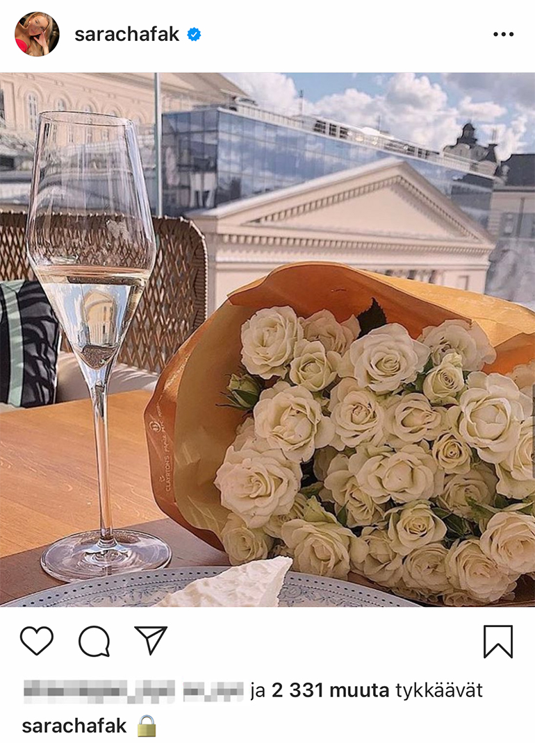 Saran instagramkuva