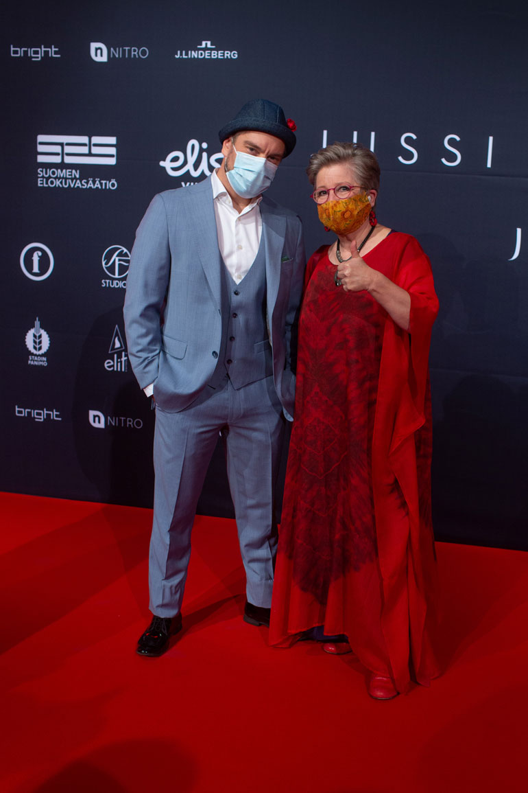 Joonas Saartamo ja seuralainen jussi gaala 2020