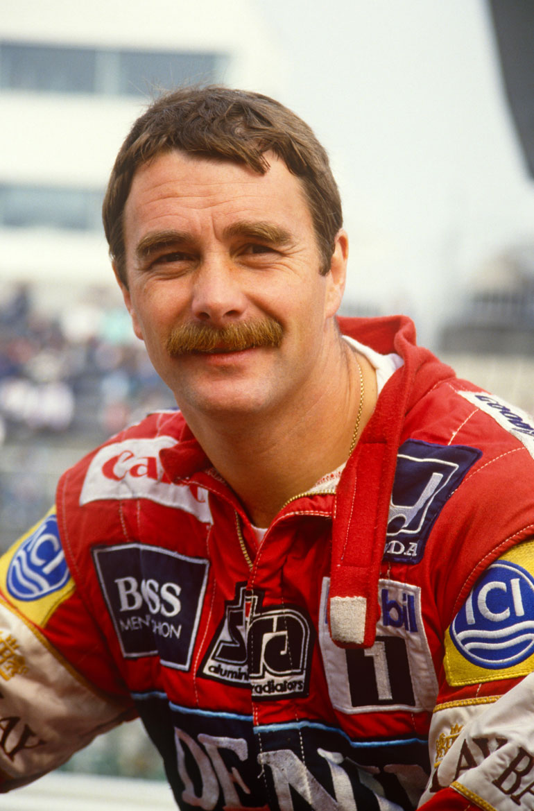 Nigel Mansell viikset