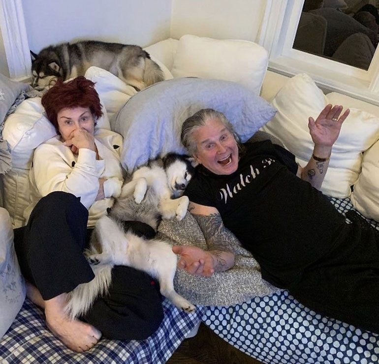 Sharon ja Ozzy Osbourne