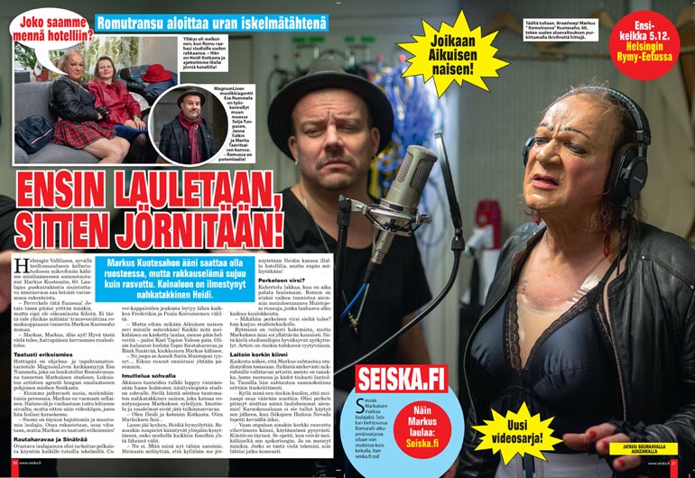 SEISKA 48/2020 Ensimmäisen kerran Seiska kertoi Heidistä kolme viikkoa sitten.