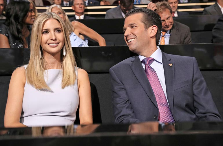 Ivankan ja Donald Juniorin on veikkailtu pyrkivän politiikkaan. Myös isi-Donaldin uskotaan asettuvan uudestaan ehdolle seuraavissa presidentinvaaleissa.