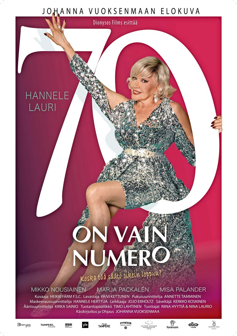 Elokuvassa 70 on vain numero Hannele näyttelee iskelmälaulaja Seija Kuulaa. Elokuvan on ohjannut ja käsikirjoittanut Johanna Vuoksenmaa.