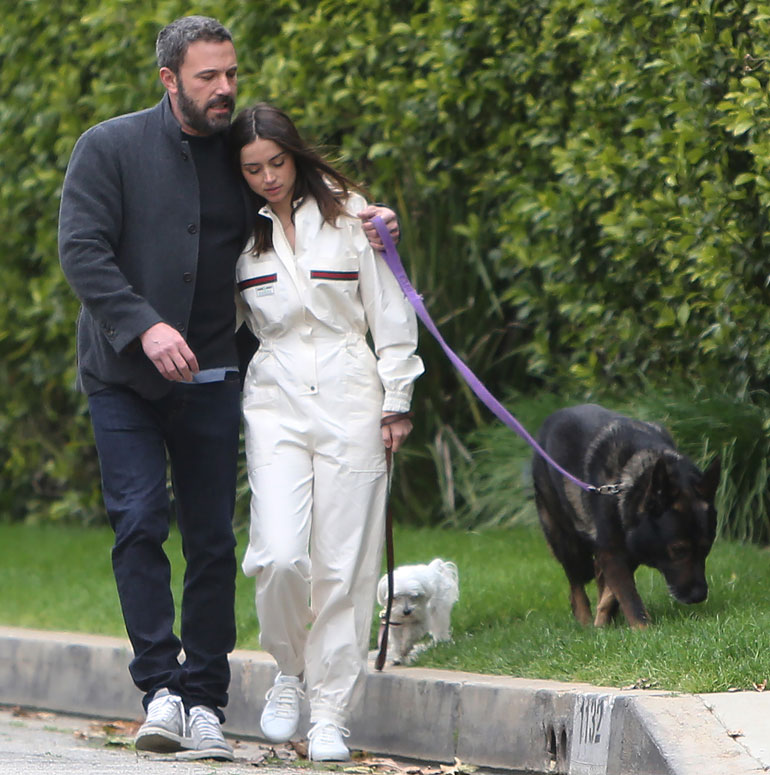 Ben Affleck and girlfriend Ana de Armas Mandatory Credit © KELA/Broadimage
