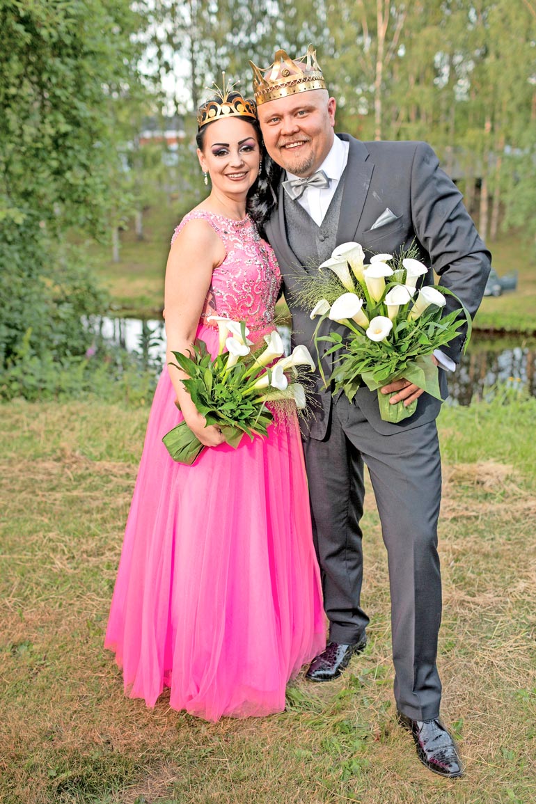 Pirita valittiin tangokuningattareksi vuonna 2019. Kuninkaaksi valittiin Johannes Vatjus.