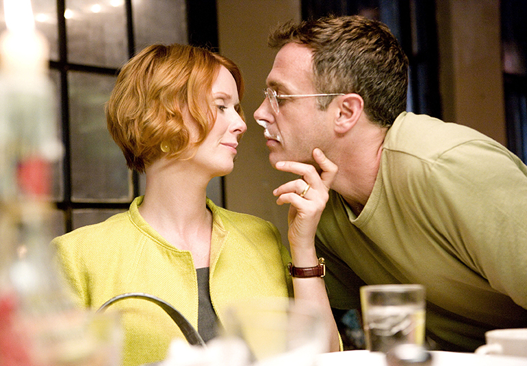 cynthia nixon david eigenberg sinkkuelämää sex and the city