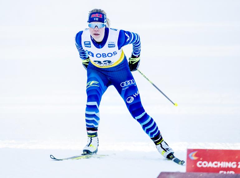 Jasmi Joensuu voi olla todellinen jokerikortti Suomelle Obertsdorfin MM-kisoissa.
