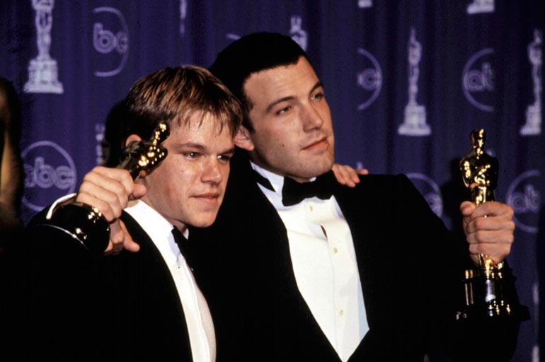 Damon oli 27 ja Ben Affleck vasta 25, kun kaksikko voitti Oscarin Good Will Huntingin käsikirjoituksesta. Kukaan heitä nuorempi ei ole vielä rikkonut ennätystä.