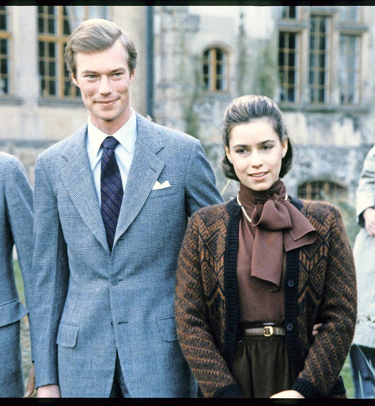 Maria Teresa ja mies vuonna 1980.