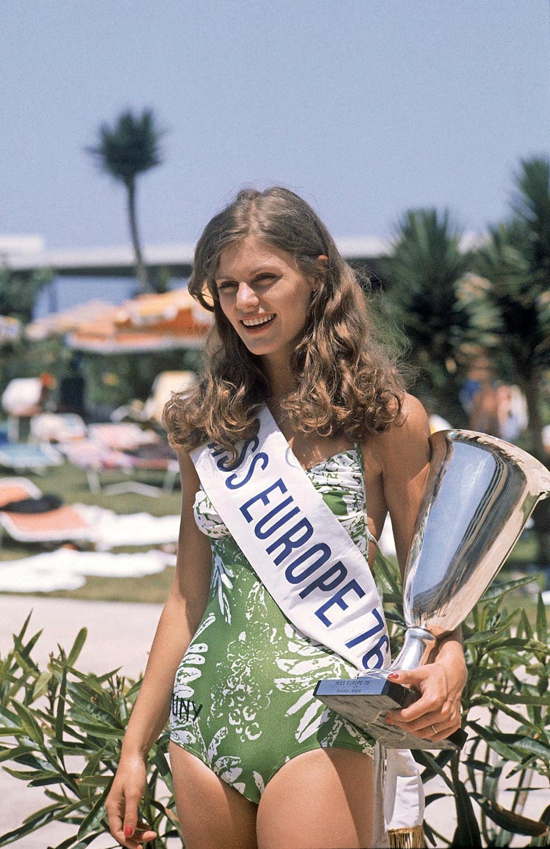 Vuoden 1976 Miss Suomi -kilpailun ensimmäinen perintöprinsessa kruunattiin samana vuonna myös Miss Euroopaksi.