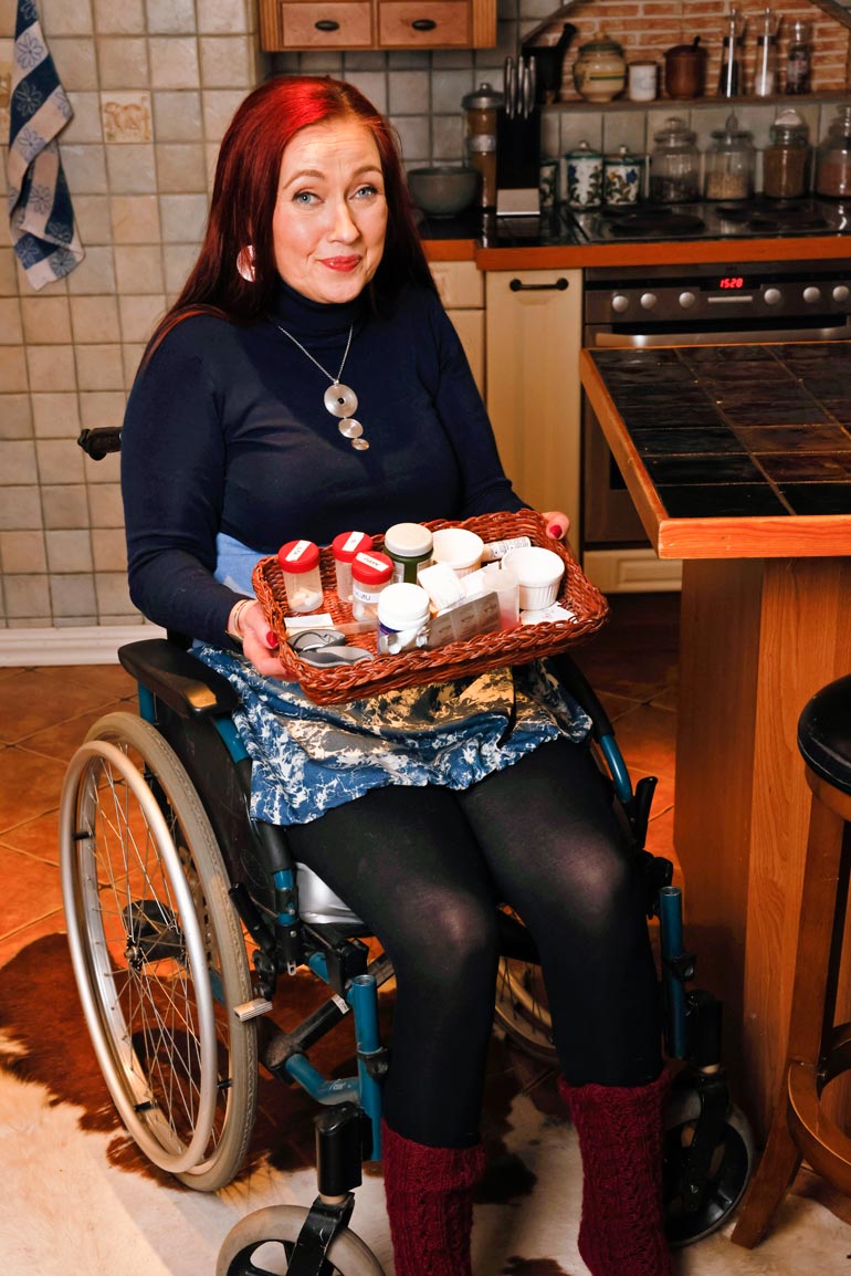 Lääkearsenaali on melkoinen, ja siihen palaa paljon rahaa.