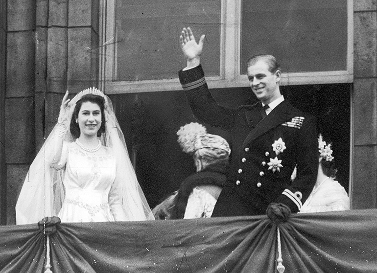 Kuningatar Elisabet ja prinssi Philip