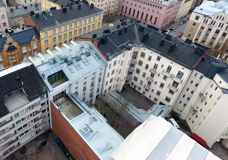 Jarin asunnossa riittää tilaa temmeltää.