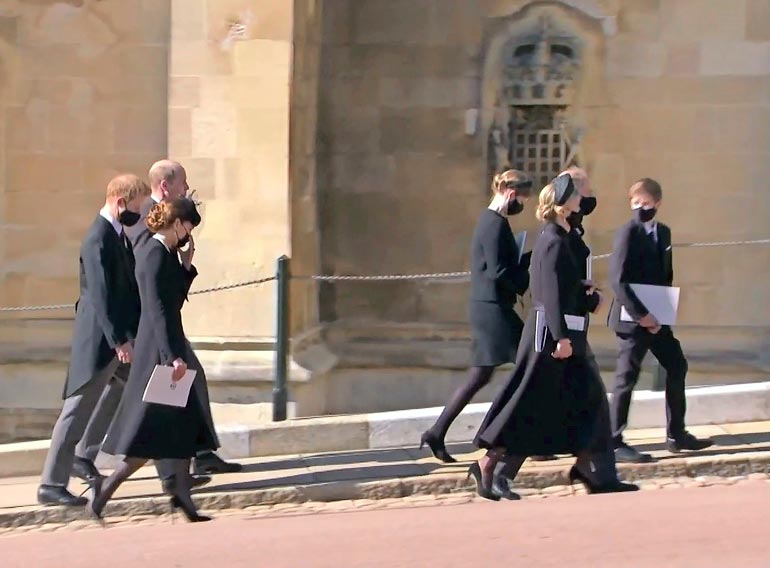 Harry, William ja Catherine