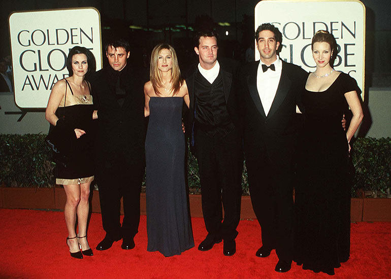 Matthew Perry, Courntey Cox, Jennifer Aniston, Lisa Kudrow, Matt LeBlanc, David Schwimmer