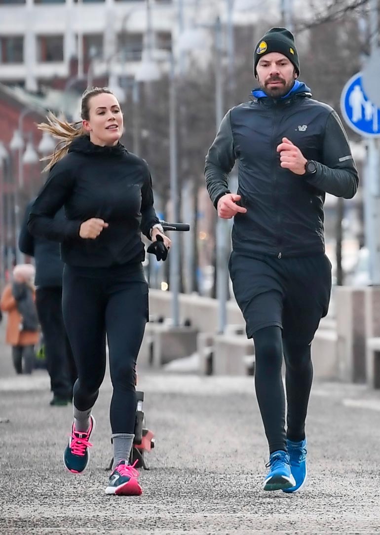 Martina Aitolehti ja Hannu Pikkarainen