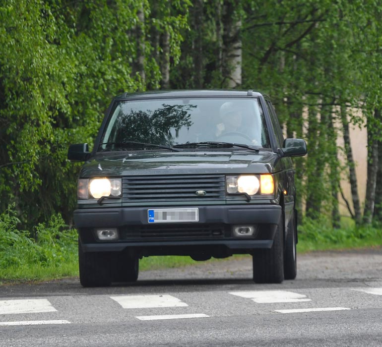 Kuvaajakomistus lähti aamusella Paulan luota ajelemaan kotiinsa.
