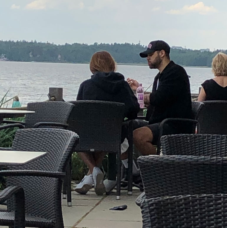 Sara Chafak ja Jeffrey Lawman