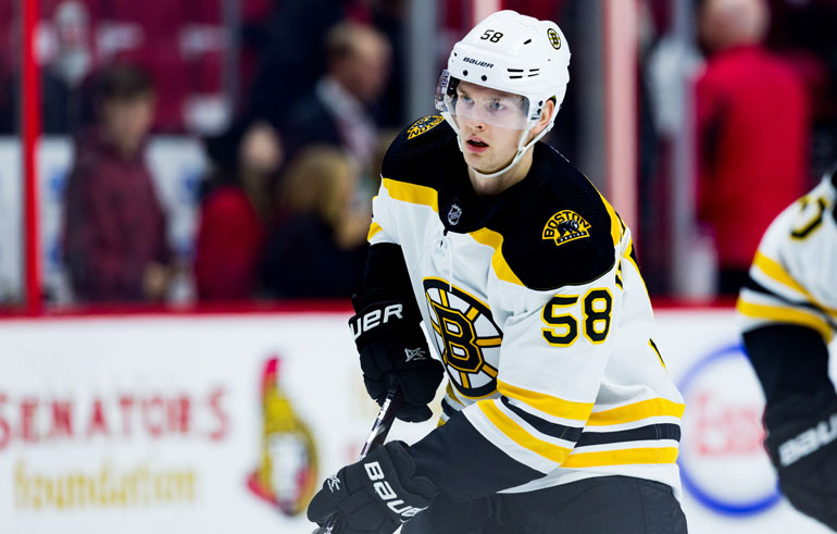 Urho on Boston Bruinsin NHL-varaus. Hänet varattiin vuoden 2017 draft-tilaisuudessa 1. kierroksella numerolla 18. Hän on pelannut otteluita Bruinsin riveissä kolmella eri kaudella.