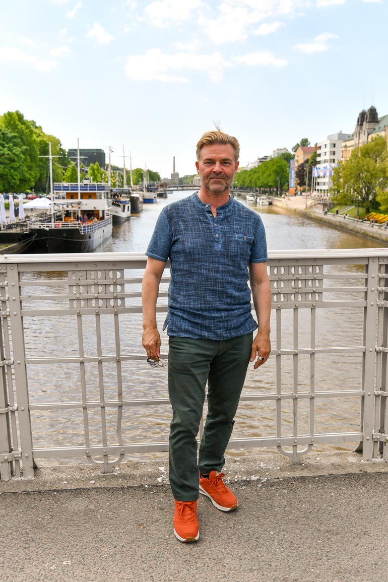 – Turku on iso kaupunki, mutta kuitenkin sopivan kompakti, Ressu sanoo.