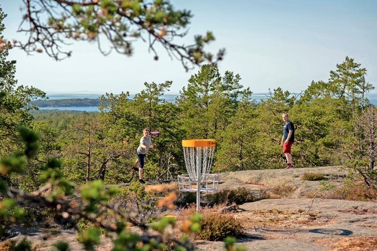Frisbeegolf