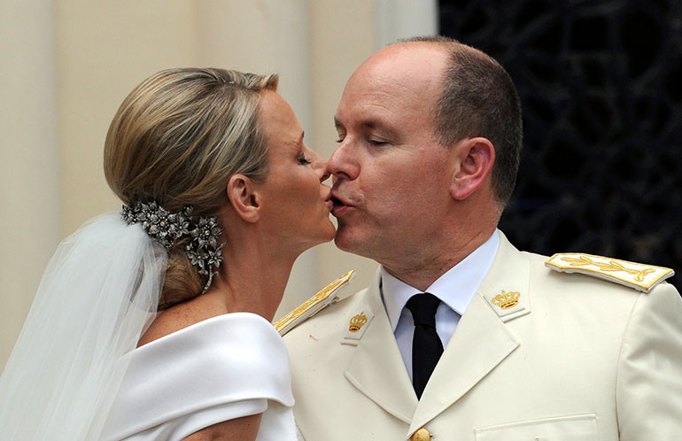Monacon ruhtinaspari Albert ja Charlene