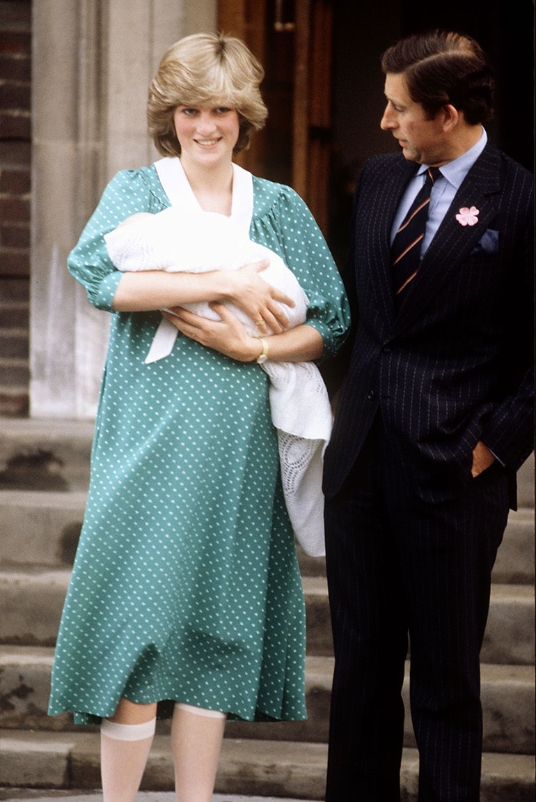 Prinssi Charles, prinsessa Diana ja prinssi William