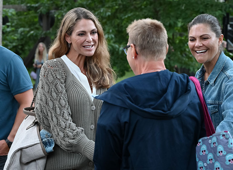 Prinsessa Madeleine ja kruununprinsessa Victoria
