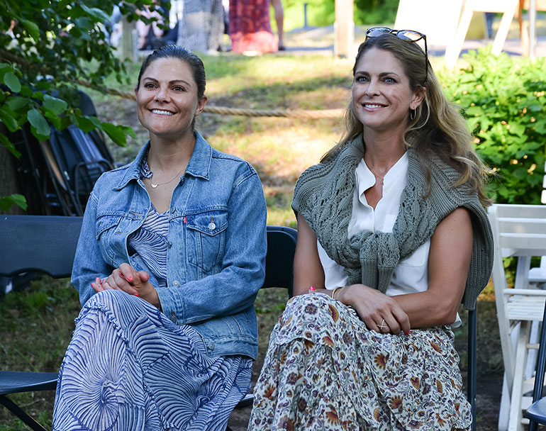 Prinsessa Madeleine ja kruununprinsessa Victoria