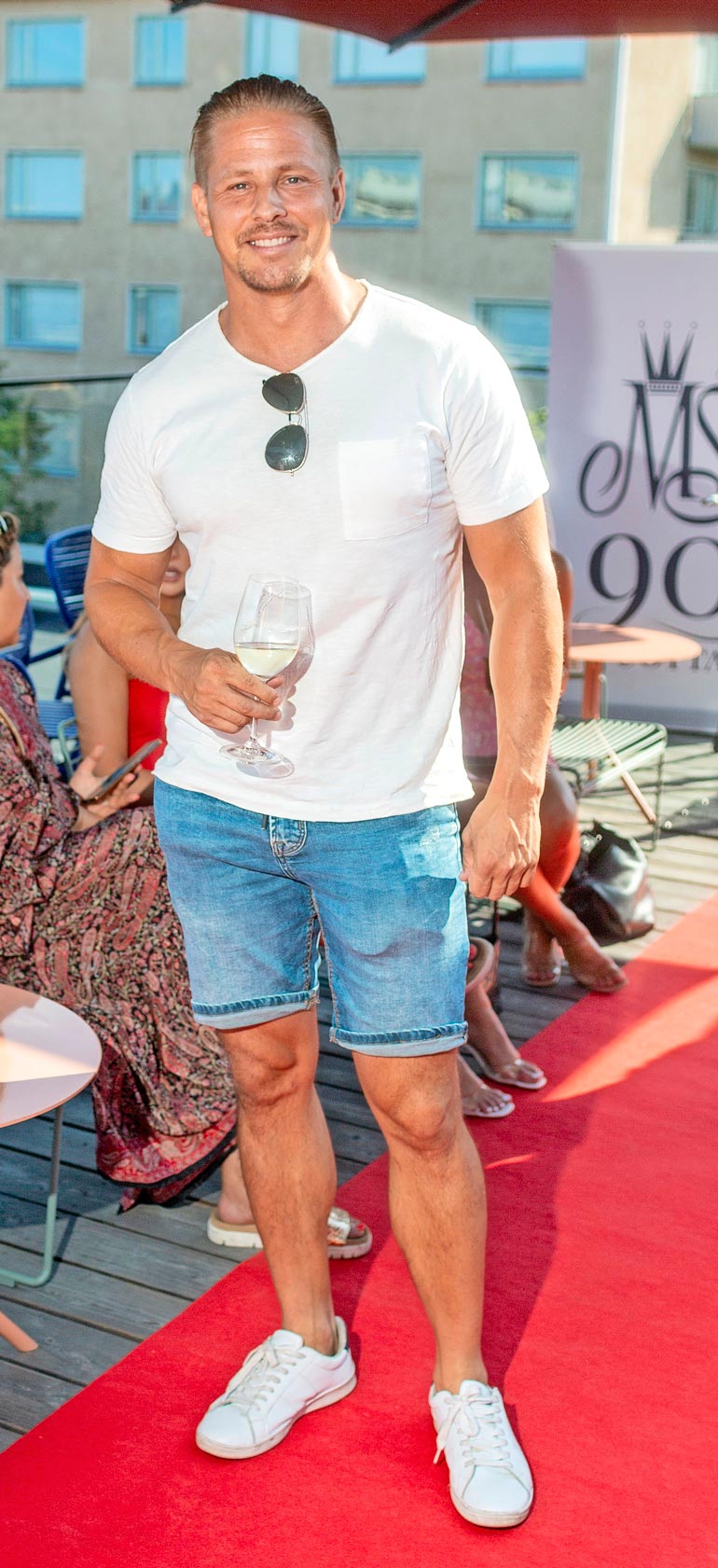 Markus Gant <3 Miss Suomi -muotinäytöksessä.