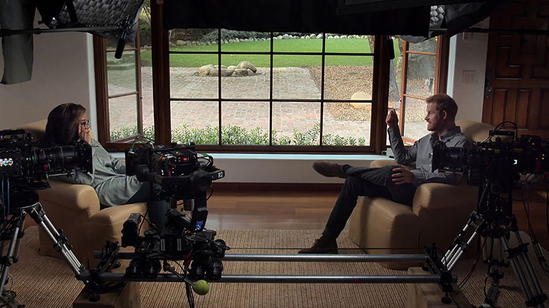 Prinssi Harry ja Oprah Winfrey