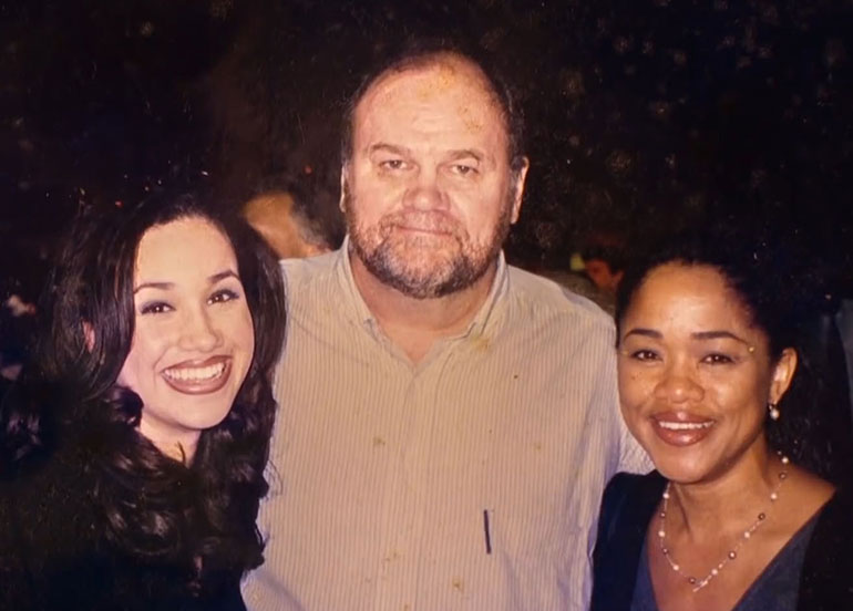 Thomas ja Meghan Markle sekä Doria Ragland