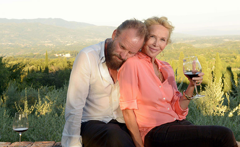 Sting ja Trudie Styler