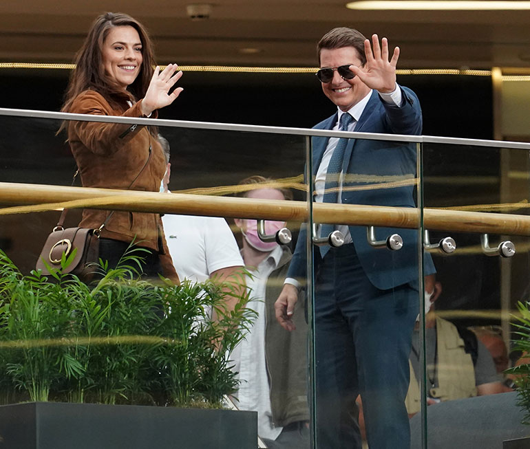 Tom Cruise ja Hayley Atwell
