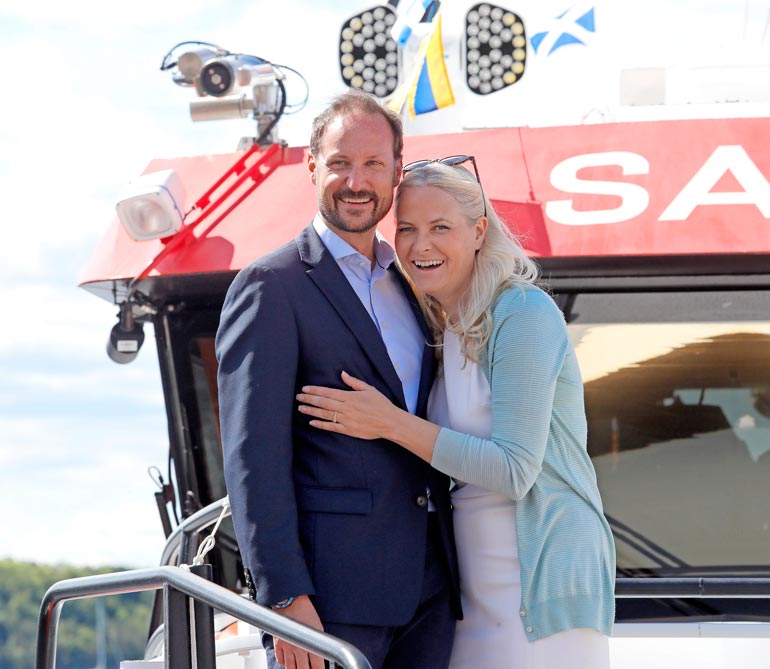 Mette-Marit ja Haakon