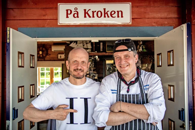 Ensimmäisen jakson vierailu På Kroken -ravintolaan on haastava...