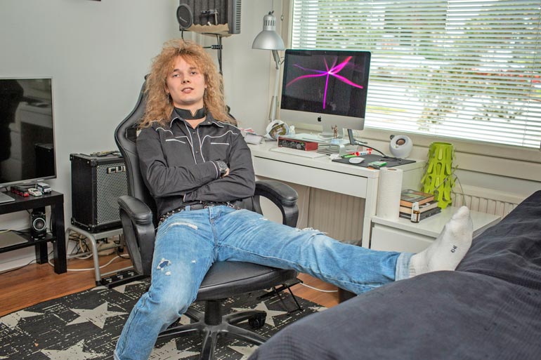 Mikael kertoo muuton sujuneen niinkin nopeasti, ettei sitä oikeastaan edes ehtinyt sisäistää.