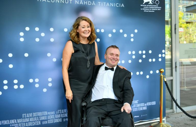 Elokuvan toista pääosaa näyttelee Marjaana Maijala.