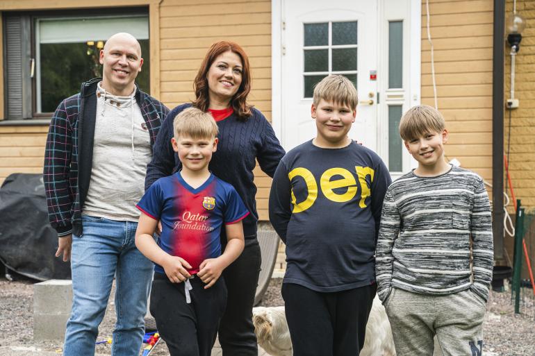 Lääkäriperhe valitsi muuton
