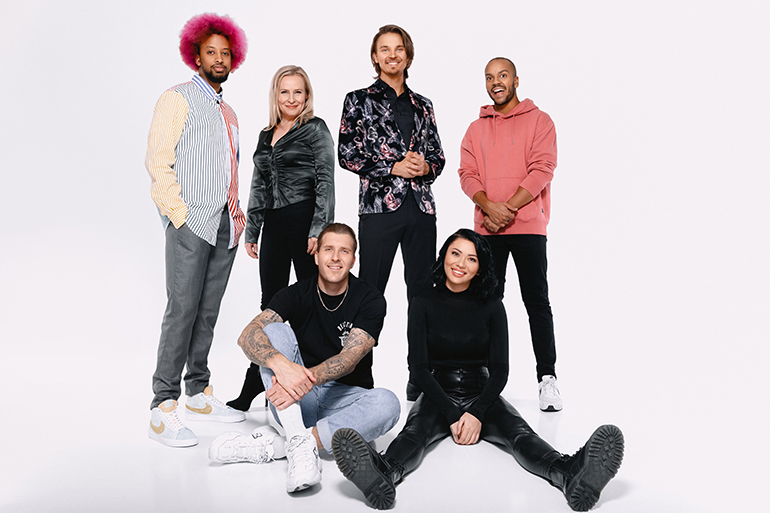 Roope Salminen, Heli Sutela, Köpi Kallio, Ernest Lawson