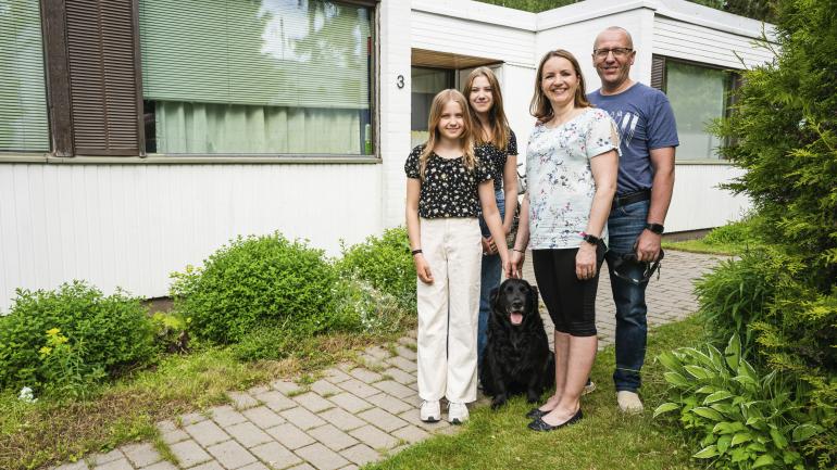 Vesa, Kirsi, Auri ja Irene