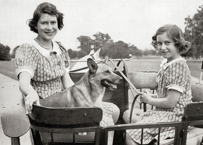 Prinsessat Elisabet ja Margaret