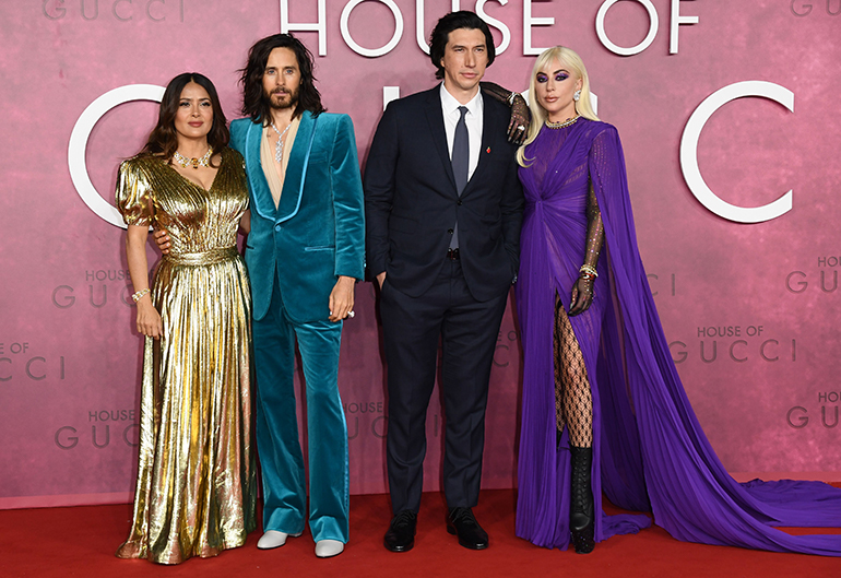 Salma Hayek, Jared Leto, Adam Driver, Lady Gaga