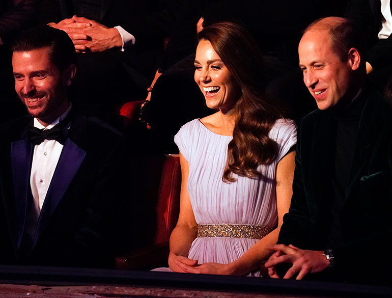 Cambridgen herttuapari William ja Catherine sekä Jason Knauf