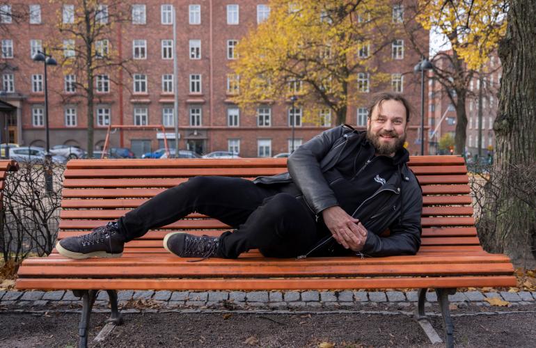 Harri Moisio yllättyi, miten suosituksi hänen roolinsa analyysisetänä muodostui.