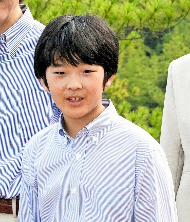Hisahito on ensimmäinen Japanin hoviin syntynyt poika 41 vuoteen.